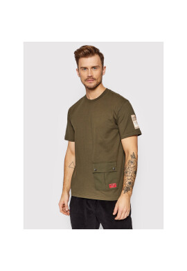 CATerpillar Тишърт 2511858 Зелен Regular Fit - Pepit.bg