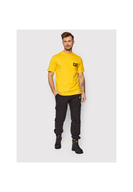 CATerpillar Тишърт 2511866 Жълт Regular Fit - Pepit.bg