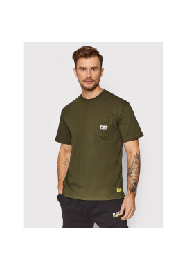 CATerpillar Тишърт 2511868 Зелен Regular Fit - Pepit.bg