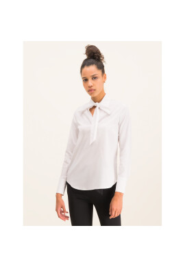 Cavalli Class Блуза B0IUA601 Бял Regular Fit - Pepit.bg