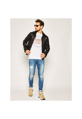 Cavalli Class Тишърт B3JVB705 Бял Regular Fit - Pepit.bg