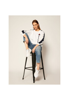 Champion Анорак C Logo 113452 Бял Custom Fit - Pepit.bg