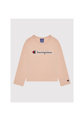 Champion Блуза Logo Script 404233 Розов Regular Fit - Pepit.bg