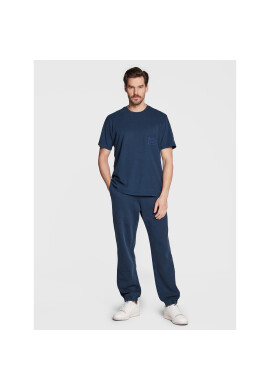 Champion Долнище анцуг 217896 Тъмносин Regular Fit - Pepit.bg