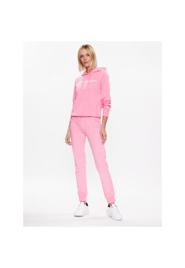 Champion Долнище анцуг C Logo 114898 Розов Regular Fit - Pepit.bg