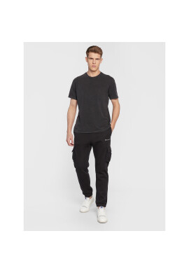 Champion Долнище анцуг Heavy Fleece Cargo 217871 Черен Regular Fit - Pepit.bg