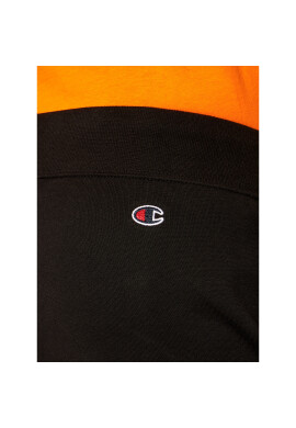 Champion Долнище анцуг Satin Script Logo 214190 Черен Regular Fit - Pepit.bg