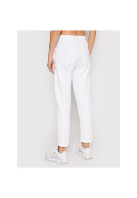 Champion Долнище анцуг Script Logo 114471 Бял Regular Fit - Pepit.bg