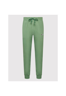 Champion Долнище анцуг Small Embroidered Script Logo 217067 Зелен Regular Fit - Pepit.bg