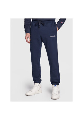 Champion Долнище анцуг Small Embroidery Script 218294 Тъмносин Regular Fit - Pepit.bg
