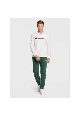 Champion Долнище анцуг Small Script Logo 217867 Зелен Regular Fit - Pepit.bg