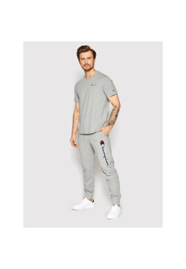 Champion Долнище анцуг Vertical Logo 217062 Сив Regular Fit - Pepit.bg