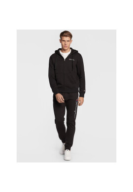 Champion Долнище анцуг Vertical Logo Embroidery 217860 Черен Regular Fit - Pepit.bg