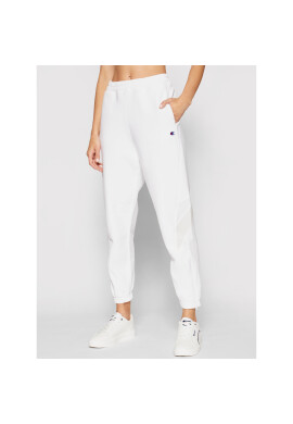 Champion Долнище анцуг 114192 Бял Regular Fit - Pepit.bg