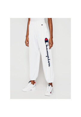 Champion Долнище анцуг All-over Script Logo 112810 Бял Custom Fit - Pepit.bg