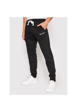 Champion Долнище анцуг Blend Small Script Logo 216479 Черен Regular Fit - Pepit.bg