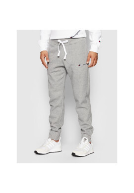Champion Долнище анцуг Blend Small Script Logo 216479 Сив Regular Fit - Pepit.bg