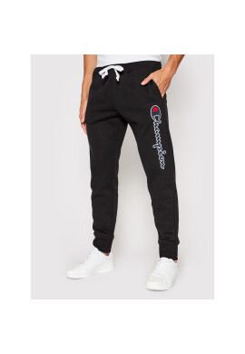 Champion Долнище анцуг Blend Vertical Script Logo 216472 Черен Regular Fit - Pepit.bg