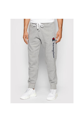 Champion Долнище анцуг Blend Vertical Script Logo 216472 Сив Regular Fit - Pepit.bg