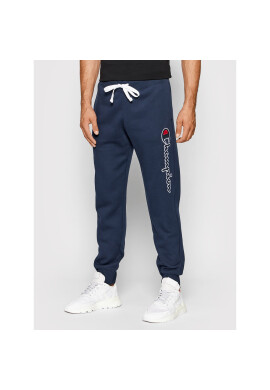 Champion Долнище анцуг Blend Vertical Script Logo 216472 Тъмносин Regular Fit - Pepit.bg