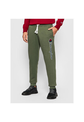 Champion Долнище анцуг Blend Vertical Script Logo 216472 Зелен Regular Fit - Pepit.bg