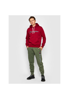 Champion Долнище анцуг Blend Vertical Script Logo 216472 Зелен Regular Fit - Pepit.bg