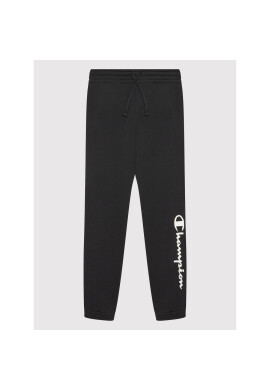 Champion Долнище анцуг Logo C 404304 Черен Custom Fit - Pepit.bg