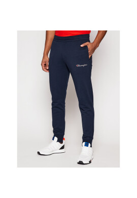Champion Долнище анцуг Script Logo 214198 Тъмносин Custom Fit - Pepit.bg