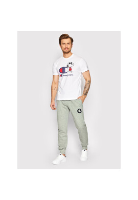 Champion Долнище анцуг University Print 217589 Сив Regular Fit - Pepit.bg