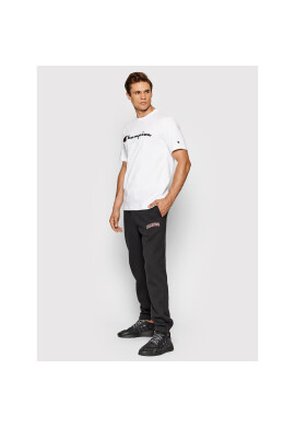 Champion Долнище анцуг Varsity Script Logo 216579 Черен Regular Fit - Pepit.bg