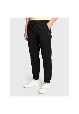 Champion Джогъри Logo 218169 Черен Custom Fit - Pepit.bg
