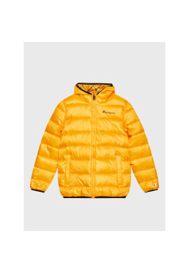 Champion Пухено яке 306197 Жълт Regular Fit - Pepit.bg