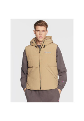 Champion Елек Script Logo 218084 Бежов Regular Fit - Pepit.bg