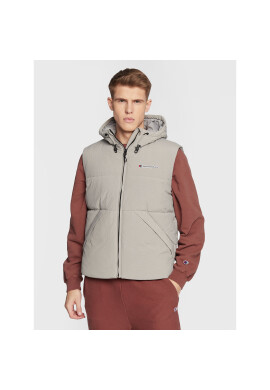 Champion Елек Script Logo 218084 Сив Regular Fit - Pepit.bg