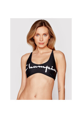 Champion Горнище на бански Cross Back Script Logo 113028 Черен - Pepit.bg
