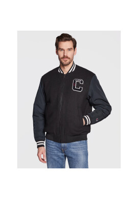 Champion Яке бомбър College Inspired 218088 Черен Regular Fit - Pepit.bg