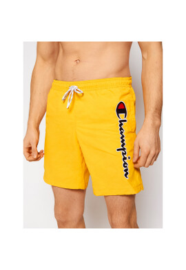 Champion Плувни шорти Satin Script Logo Board 214428 Жълт Board Fit - Pepit.bg