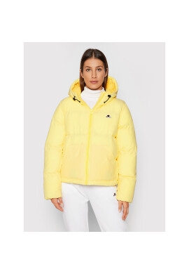 Champion Пухено яке 114577 Жълт Regular Fit - Pepit.bg