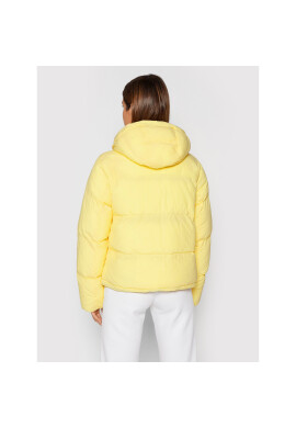 Champion Пухено яке 114577 Жълт Regular Fit - Pepit.bg