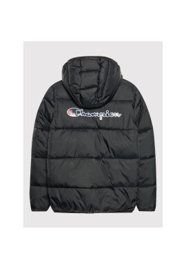 Champion Пухено яке 305822 Черен Regular Fit - Pepit.bg