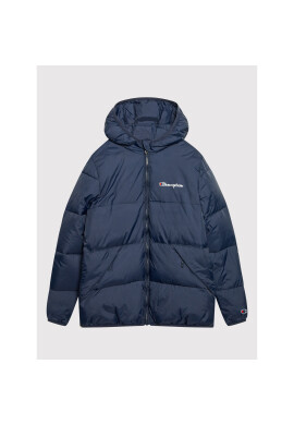Champion Пухено яке 305822 Тъмносин Regular Fit - Pepit.bg