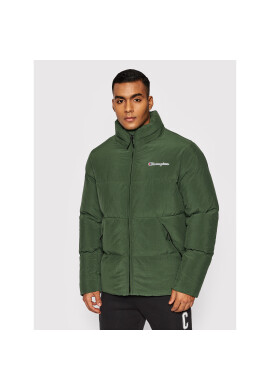 Champion Пухено яке High Neck Script Logo 216953 Зелен Regular Fit - Pepit.bg