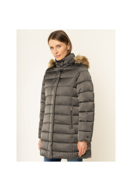 Champion Пухено яке Hooded Polyfilled 112161 Зелен Regular Fit - Pepit.bg