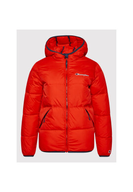 Champion Пухено яке Logo Script 305822 Червен Regular Fit - Pepit.bg