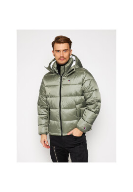 Champion Пухено яке Reverse Weave 215058 Зелен Regular Fit - Pepit.bg