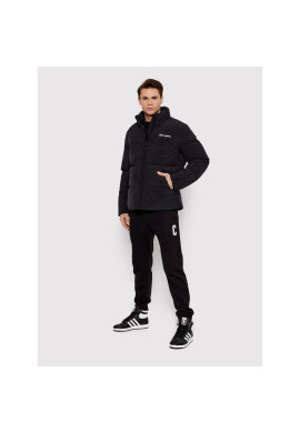 Champion Пухено яке Script Logo 216953 Черен Regular Fit - Pepit.bg