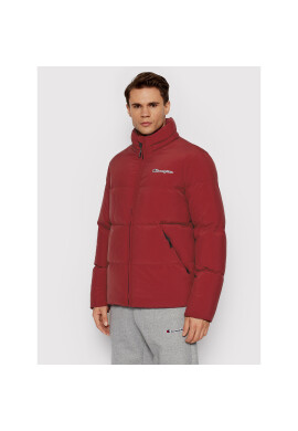 Champion Пухено яке Script Logo 216953 Червен Regular Fit - Pepit.bg