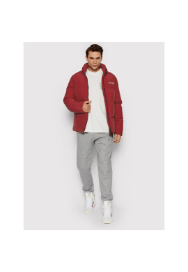 Champion Пухено яке Script Logo 216953 Червен Regular Fit - Pepit.bg