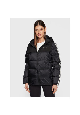 Champion Пухено яке 115755 Черен Regular Fit - Pepit.bg