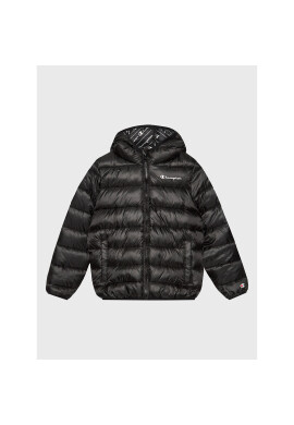 Champion Пухено яке 306197 Черен Regular Fit - Pepit.bg